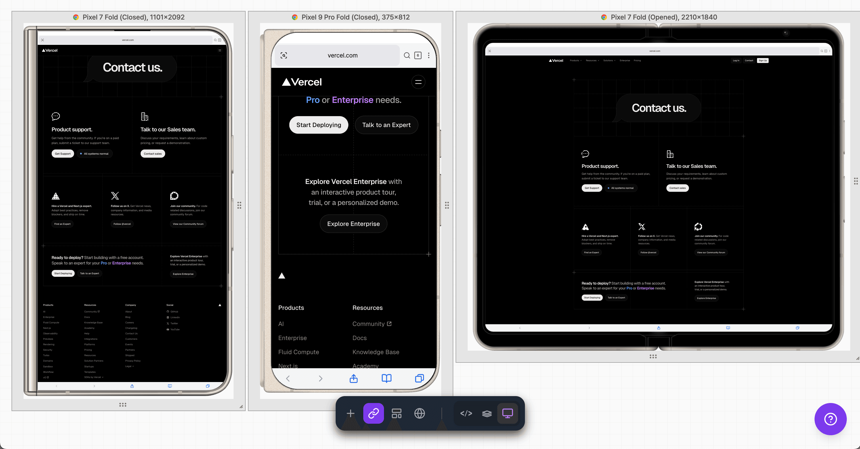 디바이스 프리뷰