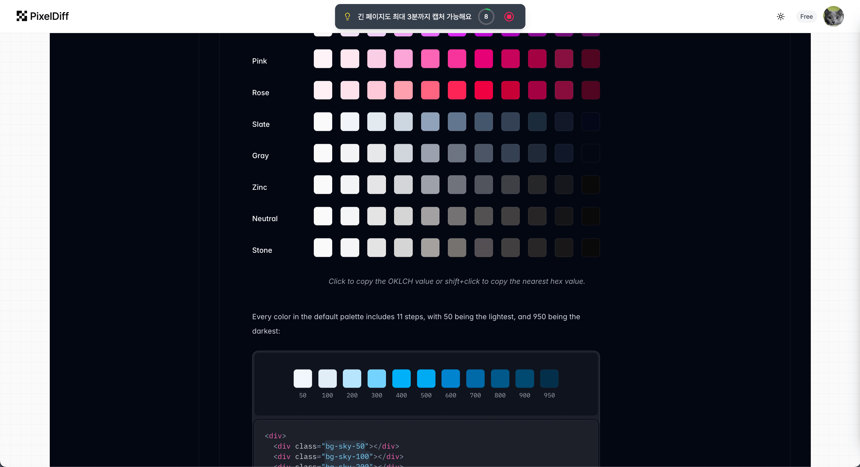 실시간 웹사이트 캡처